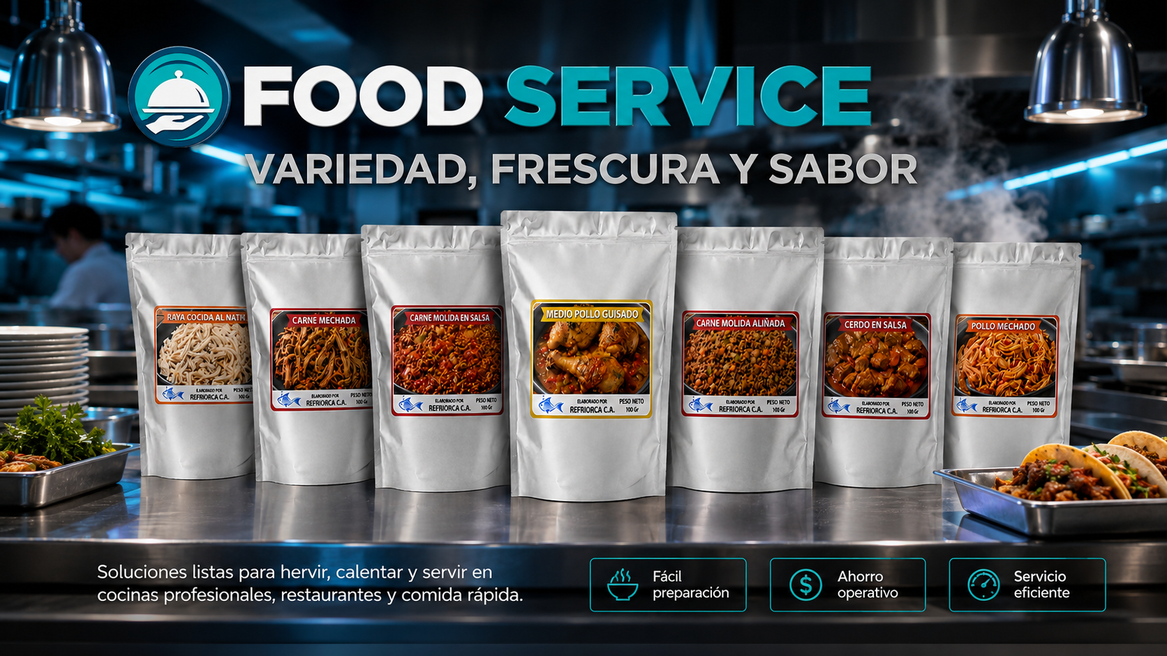 Variedad de productos Food Service